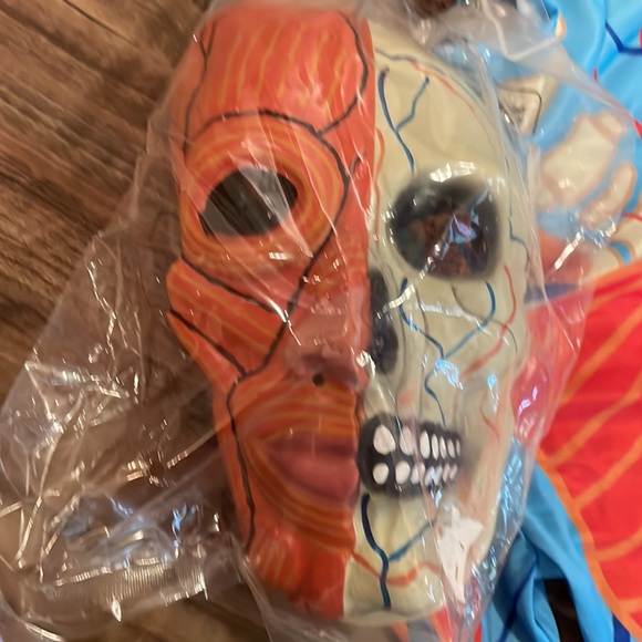 Human body jumpsuit with mask and gloves - Picture 5 of 5